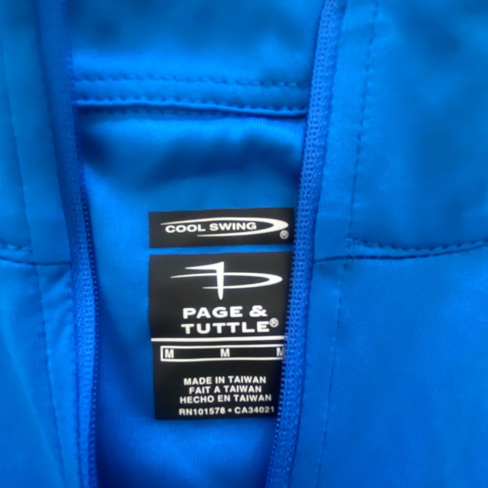 Page & Tuttle 1/4 zip pull over - Picture 2 of 3